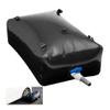 This 20-1070 Gal PVC Portable Water Bladder Tank, Foldable Water Storage Container with Overflow Kit for RV Camping & Rainwater Harvesting (500L/132gal) view 1