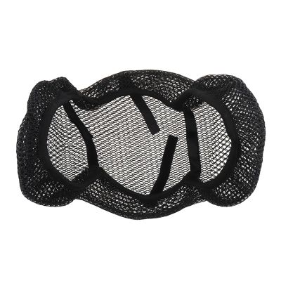 1Pcs 3D Black Motorcycle Mesh Seat Cover Protector Breathable Seats Pad Parts