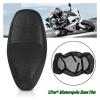 1Pcs 3D Black Motorcycle Mesh Seat Cover Protector Breathable Seats Pad Parts view 3