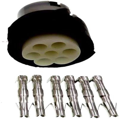 XCKGTESF 1 Set 6 Pin Round Wire Connector Female Male Waterproof Electrical Cable(Army Green)(Army Green)