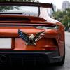 Eagle of Freedom Patriot Badge, 3D Metal American Eagle Auto Badge, Patriotic Decal Sticker, 4th of July Patriotic Red White Blue USA Flag Auto Badges for Truck SUV Motorcycle Laptop (1pc) view 4