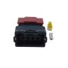 automotive wire connectors 1/5/10 Pcs 4 Pin Automotive Connector Electrical Socket PB187-04446 Car maintenance(Female with Pin,5pcs) view 1