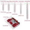 Motorcycle Fairing Bolt Kit Fit for Xp500 XP 500 2001-2009 M5 M6 Windscreen Screws Fastener Clips 195Pcs Red view 4