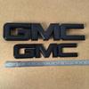 2014-2018 Kit OEM Sierra Front & Rear Emblem 3D Badges Replacement for Sierra 1500 2500HD 3500HD Base Denali SLT SLE 84395038 (All Gloss Black) view 4