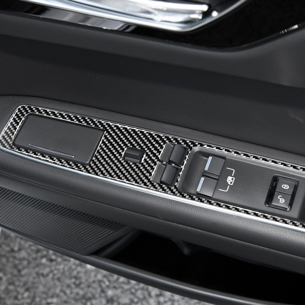 monoder Carbon Fiber Interior Accessories 4-Pcs Lift Panel for F-PACE X761 2016-2020