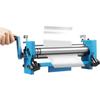 Manual Slip Roll Roller,Sheet Metal Bending Machine with Adjustable Rolling Diameter for Steel, Copper, Aluminum Sheets and Pipe view 1