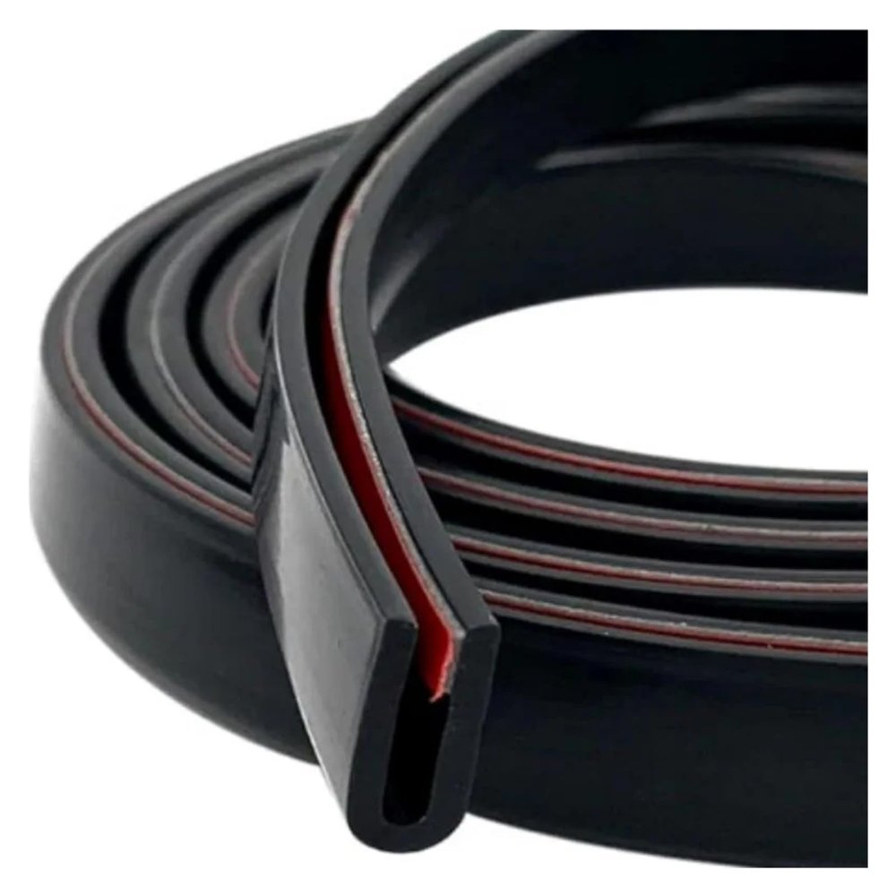 300cm U-Shape Car Door Edge Protector Strip Trim Rubber Guard Seal Anti Oil Seal Edge Shield Encloser Car-Styling Door Seal