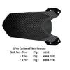 Electric Scooter Accessories - Carbon Fiber Pattern Fender Accessories for TEVERUN Fighter Mini Electric Scooter view 2