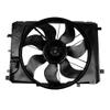 Single Radiator Fan Assembly AP02 1.8 2.0L 2465000064 Compatible with Mercedes-Benz CLA250 GLA250 SLK250 2014-2020 view 1