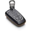Vitodeco Leather Smart Key Fob Case Cover Protector Compatible with Ford (2018 - 2026 Models) - 5-Button, Black view 1