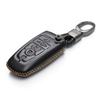 Vitodeco Leather Smart Key Fob Case Cover Protector Compatible with Ford (2018 - 2026 Models) - 5-Button, Black view 2