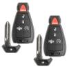 KeylessOption Keyless Entry Remote Car Key Fob Alarm for Ram 1500 2500 3500 Air Suspension, GQ4-53T (Pack of 2) view 1