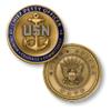 MotorDog69 Goldwing Coin Mount With Navy Chief Petty Officer view 2