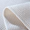 POLYTE Premium Microfiber Kitchen Dish Hand Towel Waffle Weave 12 Pack (16x28 in, Dark Blue, Gray, Off White) view 3
