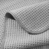 POLYTE Premium Microfiber Kitchen Dish Hand Towel Waffle Weave 12 Pack (16x28 in, Dark Blue, Gray, Off White) view 4
