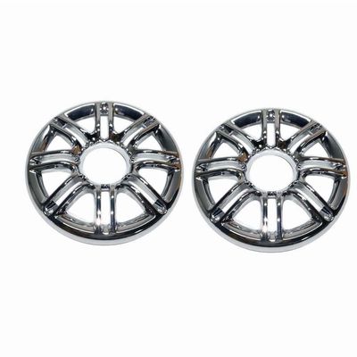 Beautyexpectly Motorcycle Chrome Speaker Grills Cover for Harley Touring Electra Street Glide 1996-2013 1997 1998 1999 2000 2001 2002 2003 2004 2005 2006 2007 2008 2009 2010 2011 2012