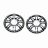 Beautyexpectly Motorcycle Chrome Speaker Grills Cover for Harley Touring Electra Street Glide 1996-2013 1997 1998 1999 2000 2001 2002 2003 2004 2005 2006 2007 2008 2009 2010 2011 2012 view 1