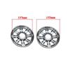 Beautyexpectly Motorcycle Chrome Speaker Grills Cover for Harley Touring Electra Street Glide 1996-2013 1997 1998 1999 2000 2001 2002 2003 2004 2005 2006 2007 2008 2009 2010 2011 2012 view 3
