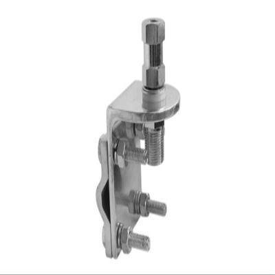 Accessories Unlimited AUC3 3-Way Aluminum Mirror Mount with 0.38 x 24 in. Stud & SO239 Connection