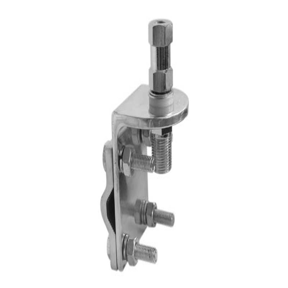 Accessories Unlimited AUC3 3-Way Aluminum Mirror Mount with 0.38 x 24 in. Stud & SO239 Connection