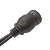 Ocstar J1939 to OBD2 Adapter Cable 9 Pin Y Cable Black SAE J1939 Type1 Extension Cable Male to Female to 16 Pin OBD2 Female Truck Cable Diagnostic Cable Y-Cable OBD-II for GPS Trackers and Scan Tools view 3