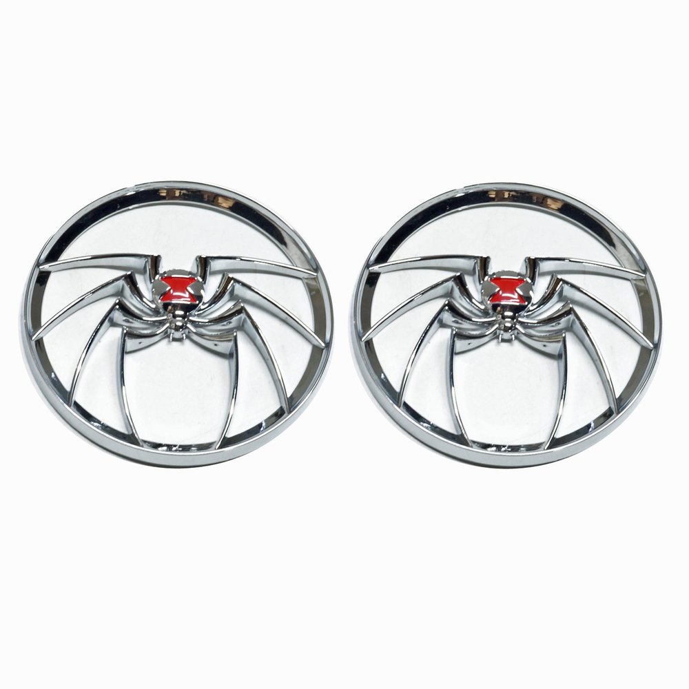 Motorcycle Chrome Widow Spider Speaker Grills Cover for Harley Touring Trikes 1996-2013 1997 1998 1999 2000 2001 2002 2003 2004 2005 2006 2007 2008 2009 2010 2011 2012