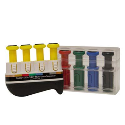 CanDo 10-3741S Digi-Flex Multi Progressive Starter Pack Includes Frame, X-Light, 4 Yellow/1 Red/1 Green/1 Blue/1 Black Buttons