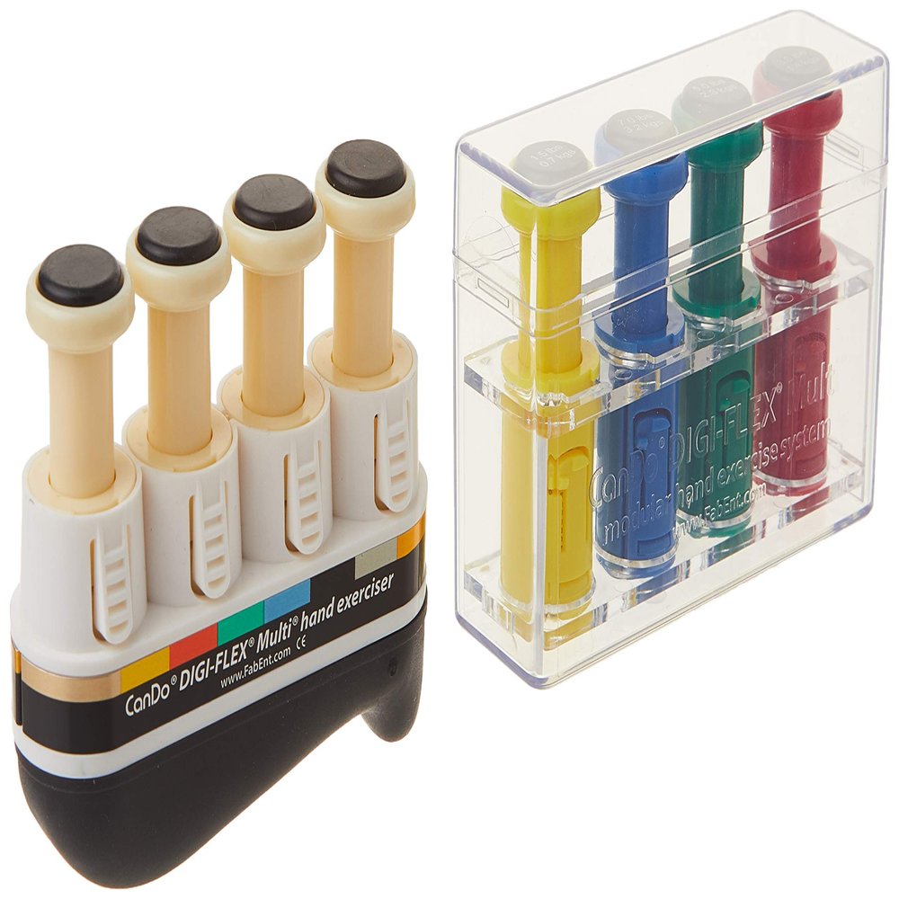 CanDo 10-3740S Digi-Flex Multi Progressive Starter Pack Includes Frame, XX-Light, 4 Tan/1 Yellow/1 Red/1 Green/1 Blue Buttons