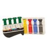 CanDo 10-3743S Digi-Flex Multi Progressive Starter Pack Includes Frame, Medium, 4 Red/1 Yellow/1 Red/1 Blue/1 Black Buttons view 2