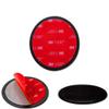 Navitech 80mm (Twin Pack) Circular Adhesive Universal Dash Disc for Windscreen Suction Cups Compatible with NavLine 4.3 inch SAT NAV view 1