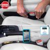Drop Stop - The Original Patented Car Seat Gap Filler (AS SEEN ON Shark Tank) - Set of 2 and Slide Free Pad and Light view 1