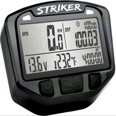 Trail Tech 712-111 Striker Speedometer Digital Gauge Kit with Volt Meter