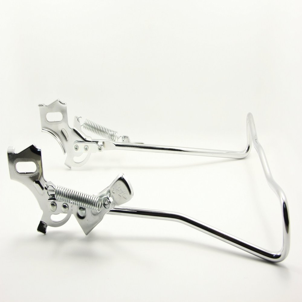 transformparts 26'' Bike Bicycle Rear Kickstand Drop Stand Traditional Chrome N2