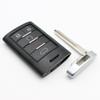 5 Buttons Keyless Entry Remote Key Fob Cover Key Shell Compatible with Cadillac DTS CTS STS XTS Buttons Entry Case Replacement M3N5WY7777A Shell ONLY view 1