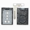 5 Buttons Keyless Entry Remote Key Fob Cover Key Shell Compatible with Cadillac DTS CTS STS XTS Buttons Entry Case Replacement M3N5WY7777A Shell ONLY view 4