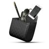 Yosoo Car Air Vent Phone Holder Mount for Seat Back Interior Storage Organizer Pouch with Hook to Keep Cell Phone Tidy and Secure - Black view 1
