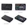5.5'' HUD Head Display, Windshield Screen Projector Vehicle Speed, Hud Overspeed Alarm, Km/h MPH, OBDII/EUOBD Interface Plug Car Hud Screen view 2