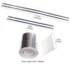 SPSLD Heat Foil Sealing Insulation Reflective Tape Adhesive Exhaust Pipe Decorative Shield Wrap Backed Roll Aluminum Auto view 2