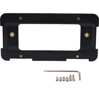 GTP Rear License Plate Base Mount Bracket Compatible with BMW 1/2/3/4/5/6 Series X1 X3 X4 X5 X6 Z4 & Mini Cooper 51187160607 & 511882380615 Tag Frame Holder + 6 Anti-Theft Screws & Wrench