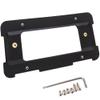 GTP Rear License Plate Base Mount Bracket Compatible with BMW 1/2/3/4/5/6 Series X1 X3 X4 X5 X6 Z4 & Mini Cooper 51187160607 & 511882380615 Tag Frame Holder + 6 Anti-Theft Screws & Wrench view 2