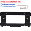 GTP Rear License Plate Base Mount Bracket Compatible with BMW 1/2/3/4/5/6 Series X1 X3 X4 X5 X6 Z4 & Mini Cooper 51187160607 & 511882380615 Tag Frame Holder + 6 Anti-Theft Screws & Wrench view 3