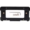 GTP Rear License Plate Base Mount Bracket Compatible with BMW 1/2/3/4/5/6 Series X1 X3 X4 X5 X6 Z4 & Mini Cooper 51187160607 & 511882380615 Tag Frame Holder + 6 Anti-Theft Screws & Wrench view 4