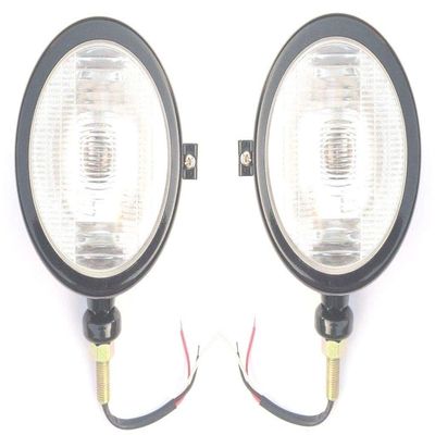 Case International Harvester Farmall tractor Headlight Universal Side Mount 12V (LH+RH) Pair for 414, 444, B250, B275, B276