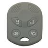KAWIHEN Silicone Key Fob Cover Compatible with Ford Lincoln Mercury 4 buttons OUCD6000022 164-R8046 164-R7040 CWTWB1U722 (Gray) view 1