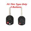 KAWIHEN Silicone Key Fob Cover Compatible with Ford Lincoln Mercury 4 buttons OUCD6000022 164-R8046 164-R7040 CWTWB1U722 (Gray) view 3