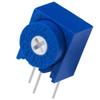 AVLIS-CO 3339W-1-500 Resistor Cermet Trimmer 50 Ohm 10% 0.5W(1/2W) 4(Elec) Turn (8.13 X 8 X 9.53mm) Pin Thru-Hole view 1