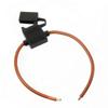 Voodoo (1) 12 Gauge Gauge ATC Inline Fuse Holder Fuseholder with Cover & (2) Fuses (25 AMP) view 2
