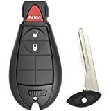 KAWIHEN Keyless Entry Remote Key Fob Shell Replacement for 2013 2014 2015 2016 2017 2018 Dodge Ram 1500 2500 3500 Key fob case GQ4-53T 1470A-34T 56046953 56046953AC 56046953AE 56046953AG(Just a Case)