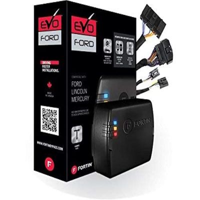 Fortin EVO-FORT4 Stand-Alone Add-On Remote Start Car Starter System for Select 2008+ Ford, Lincoln and Mercury standard key vehicles