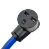 Parkworld 886740 RV 14-50P Male Right Angle with Handle to Welder Right Angle 6-30R Female 40AMP Adapter Cord view 4
